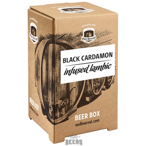 Oud Beersel Black Cardamon Infused Lambic Beer Box 3,1l