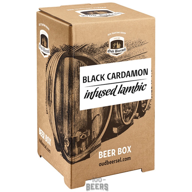 Oud Beersel Black Cardamon Infused Lambic Beer Box 3,1l