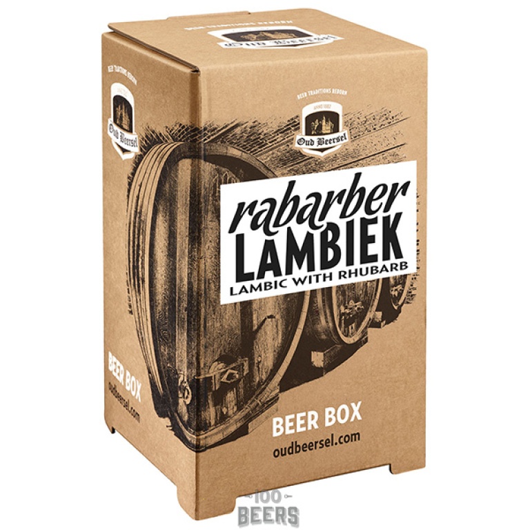 Oud Beersel Rabarberlambiek Beer Box 3,1l