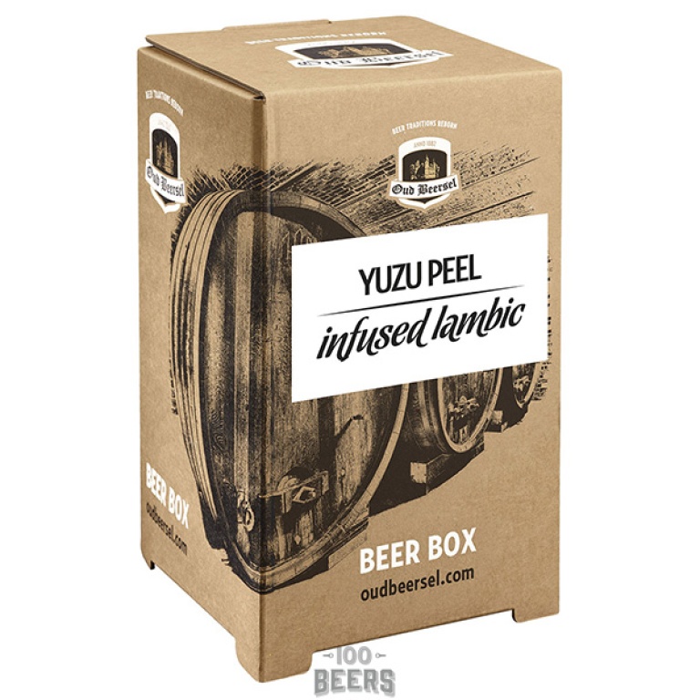 Oud Beersel Yuzu Peel Infused Lambic Beer Box