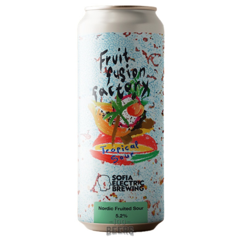 Sofia Electric Brewing Fruit Fusion Factory Tropical Sour